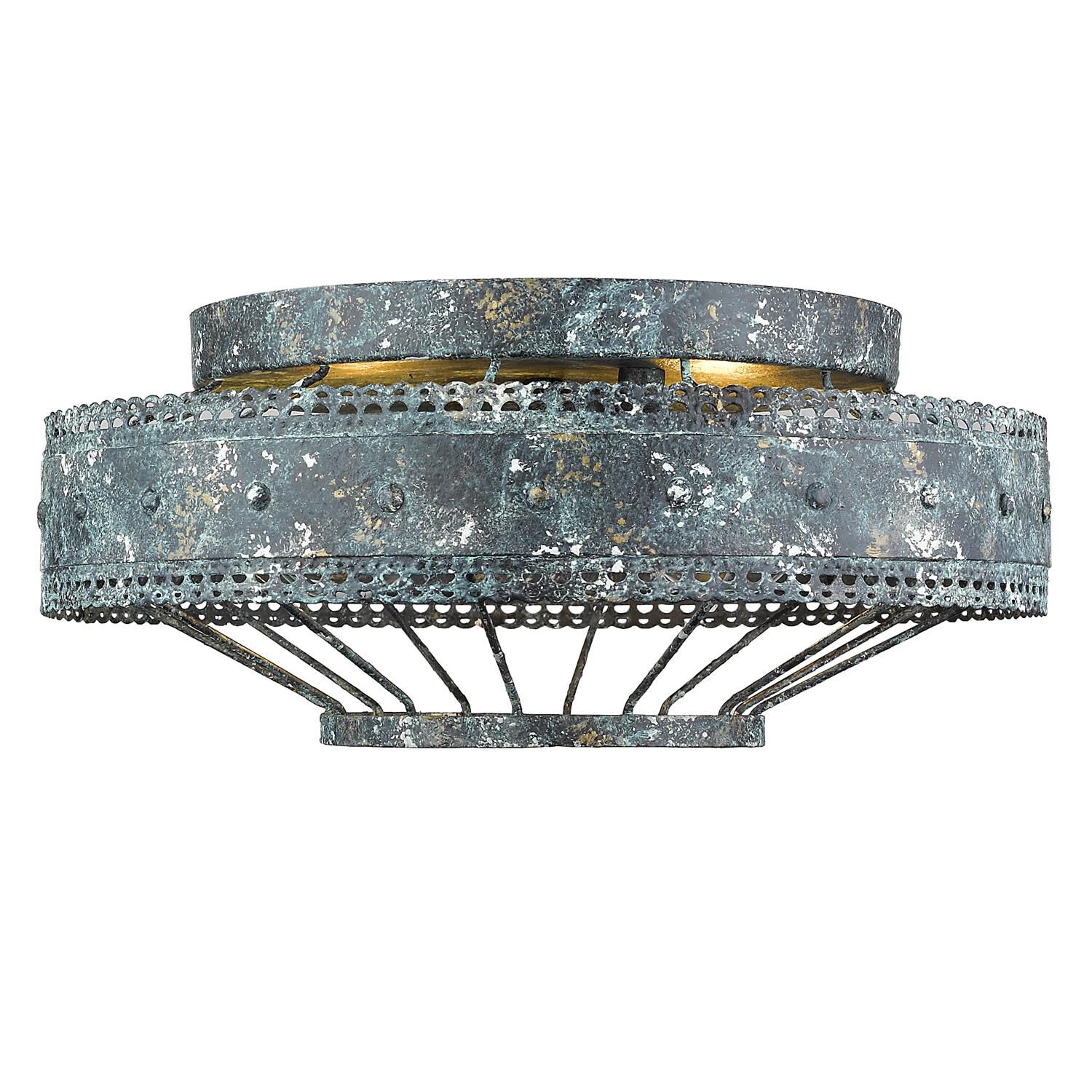 Ferris 6 Inch Flush Mount by Golden Lighting